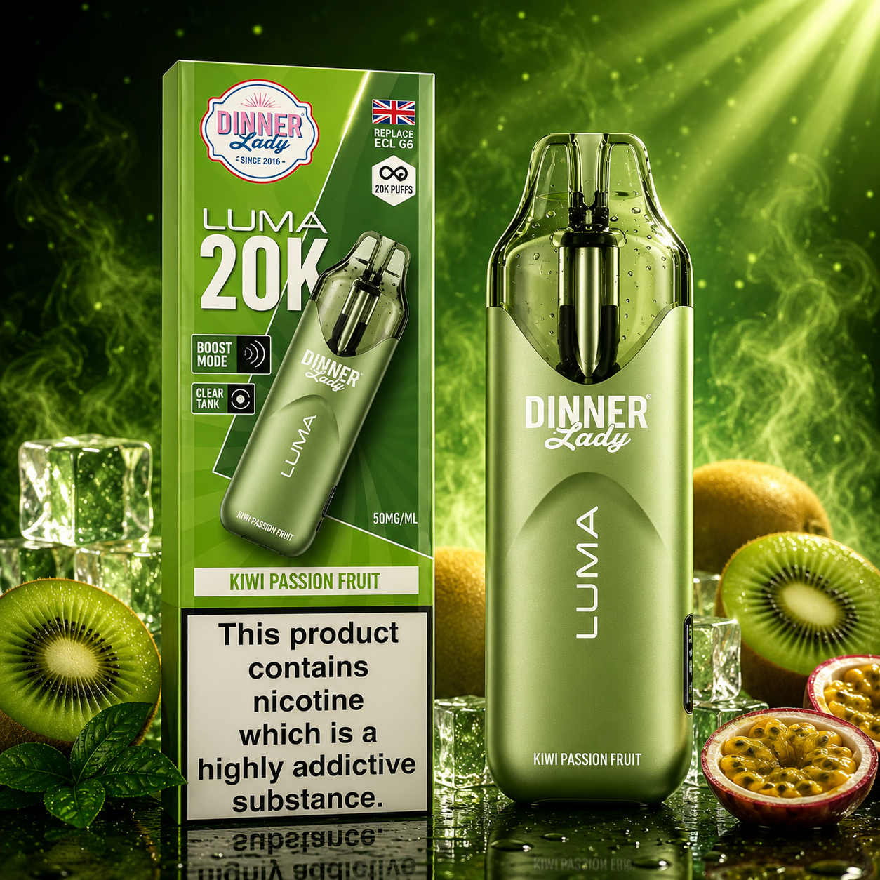 Dunner lady 20k - Kiwi Passion Fruit 🥝🥭